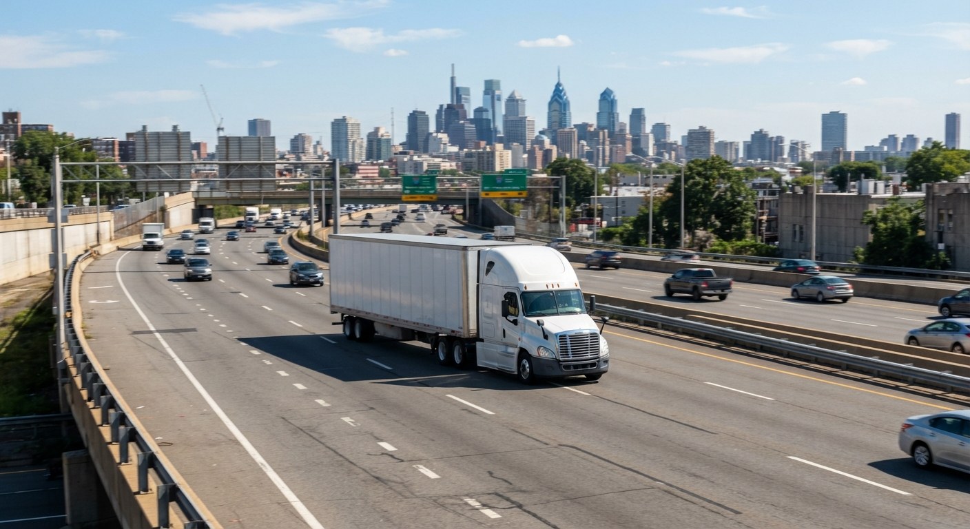 REAPER LOGISTICS LLC truck loading at the dock